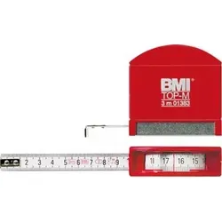 Taschenbandmaß TOP M 3mx13mm weiß BMI von BMI