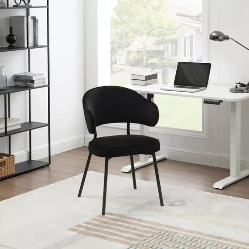 Bürostuhl Stuhl Esszimmerstuhl Küchenstuhl Polsterstuhl Samt Stuhl gepolstert