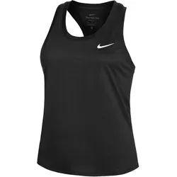 Nike Dri-Fit Racerback Tank-Top Damen Schwarz, Größe M - Schweißableitendes Racerback Tank-Top für Damen mit großzügiger Passform. Ideal für ein angenehmes Tragegefühl und optimale Bewegungsfreiheit beim Workout.