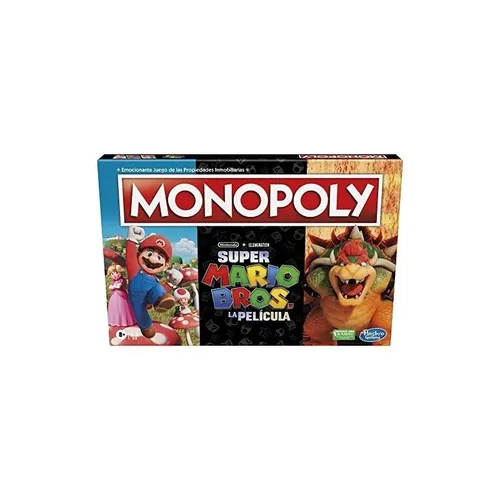 Monopoly Brettspiel basierend auf dem Super Mario Bros Film - Inklusive HASBRO Bowser Spielstein