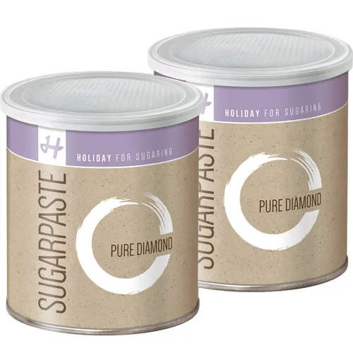 Zuckerpasten Pure Diamond Soft 2 x 1 kg Haarentfernung ohne Vliesstreifen