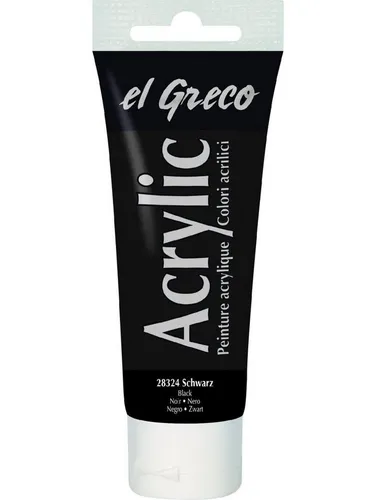 Kreul Künstlerstift Kreul el Greco Acrylic Tube schwarz 75 ml