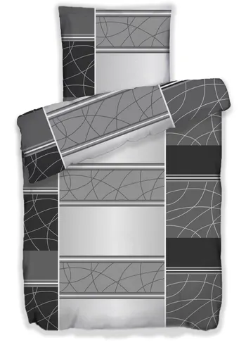 Kuschelige Winter Biber Bettwäsche 135x200 cm