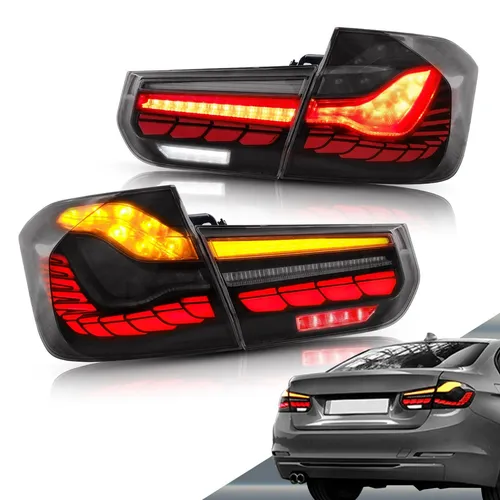 LLCTOOLS LED Rückleuchte für BMW 3er F30/F35/F80 M3 - Autolampen mit dynamischem Blinker und Lichtanimation beim Entriegeln, perfekt für BMW-Fahrer, die Stil und Sicherheit vereinen möchten.
