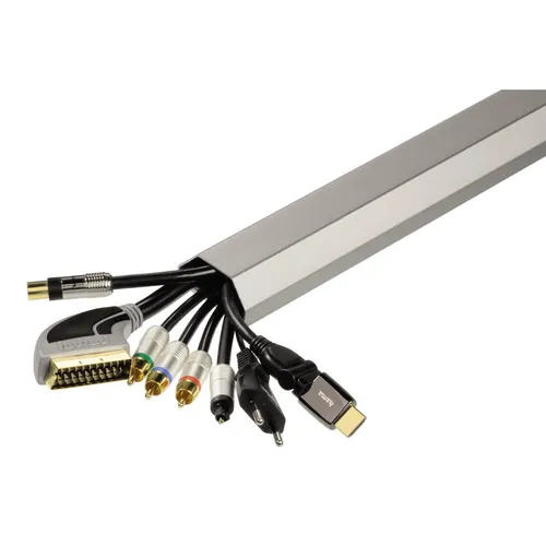 Produktbild Hama Kabelkanal silber