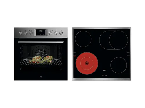 AEG OO11HSM, Einbauherdset (Strahlungsbeheizt, Herdgebunden, A+, 72 l)