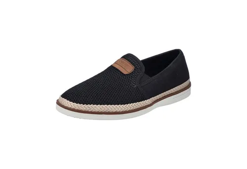 Rieker Herren Slipper B2366 - Bequeme Slip-Ons für Alltag und Freizeit - Slipper & Mokassins für Herren, offener Einschlupf mit weicher Decksohle für höchsten Tragekomfort und lässigen Stil.