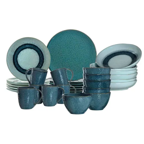 Leonardo MATERA Geschirr Tafelservice 30-teilig in blau von LEONARDO