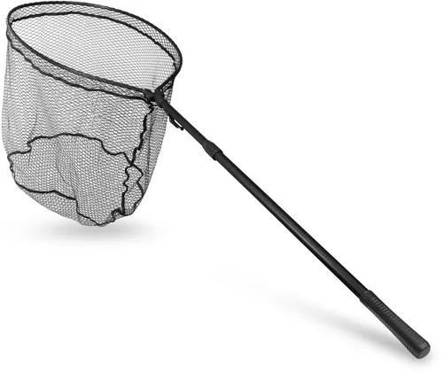 Extraleichter Teleskop-Unterfangkescher zum Angeln, 700 g, Aluminium, gummiert