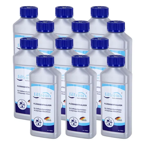  12 x Filtronix Entkalker 250ml für GAGGIA Siebträgergeräte 9,30€/1l