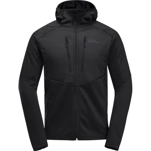 JACK WOLFSKIN Herren Unterjacke ALPGRAT PRO INS FZ M - Funktionsjacke mit atmungsaktivem STRETCH FLEECE DIAMOND GRID, ideal als Midlayer für den Winter und bietet hervorragenden Wetterschutz dank PERTEX QUANTUM AIR.
