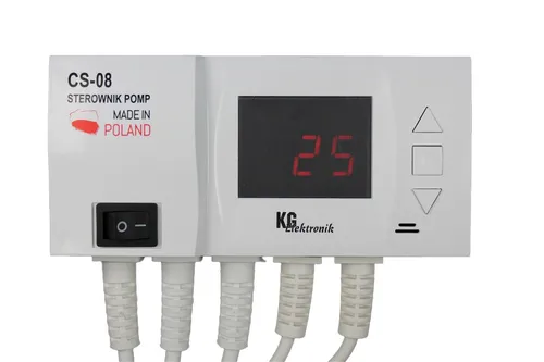 CS-08 Heizkreis- und Warmwasser/Pufferspeicher Regelung