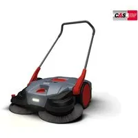 Starmix DuroSweep 77 PRO 18V Akku Kehrmaschine - Kehrmaschinen für effiziente Bodenreinigung, neues Modell 2024 mit innovativem zweistufigen Kehrsystem für gründliche Sauberkeit und maximale Flexibilität dank 7-stufiger Bürstenhöhenverstellung.