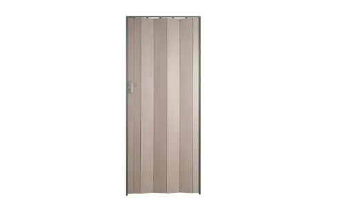 Grosfillex Falttür Spacy grau 84 x 205 cm - Moderne Falttür für platzsparende Lösungen im Innenbereich. Flexibel und einfach zu montieren, ideal für Standardrahmen 84 x 205 cm. Abschließbar und wasserresistent, perfekt für kreative Raumgestaltungen.