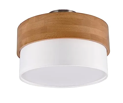 Trio Leuchten Deckenleuchte 22 cm - Moderne Deckenleuchte mit 22 cm Durchmesser, ideal für stimmungsvolle Innenbeleuchtung in Wohnräumen.