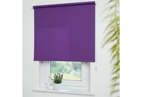 Produktbild Seitenzugrollo Uni von Liedeco