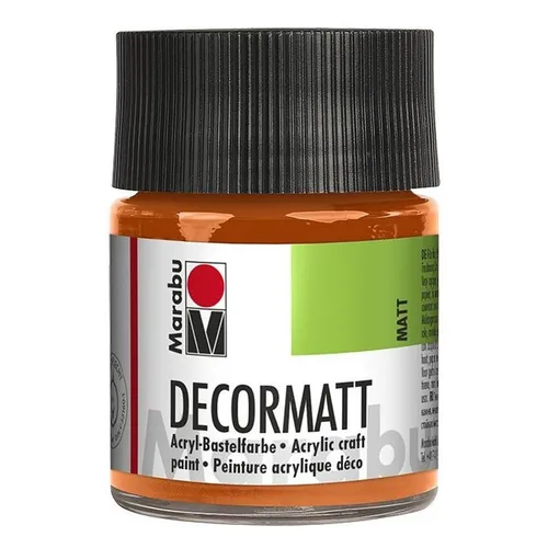  Decormatt Acryl matt - Nr. 013 orange Marabu 140105013, 50ml 89,00€/L