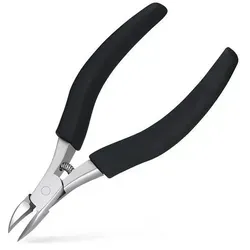 Profi Fußnagelzange aus Edelstahl für dicke Nägel - Hochwertige Fußnagelzange aus rostfreiem Edelstahl, ideal für dicke Nägel. Ergonomischer, rutschfester Griff für komfortable Handhabung. Mit Schutzhülle für praktische Aufbewahrung und ideal für unterwegs.
