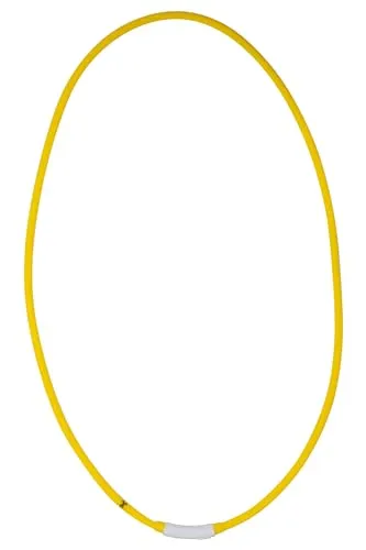 HKM LED Leuchthalsriemen für Pferde, Gelb, One Size in gelb von HKM