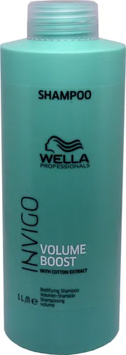 Wella Invigo Volume Boost Shampoo 1000 ml - Shampoo für voluminöses Haar, spendet Feuchtigkeit und sorgt für mehr Fülle und Lebendigkeit.