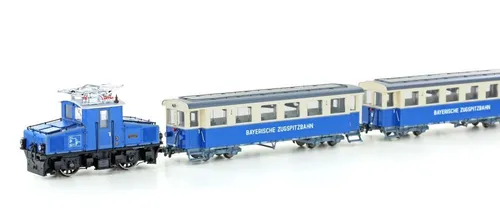 Hobbytrain H43104S, Lok + 2 Wagen, Zugspitzbahn, Digital + Sound, Neu & OVP, H0