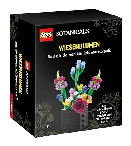 LEGO® Botanical Collection - Wiesenblumen: Miniblumenstrauß zum Selbstbauen - LEGO® Botanical Collection - Wiesenblumen, kreative Baukästen für Kinder, fördern die Fantasie und bieten ein einzigartiges Bastelerlebnis.
