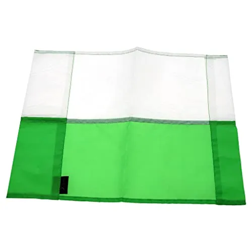 ND Sports PT Eckflagge, Smaragdgrün/Weiß