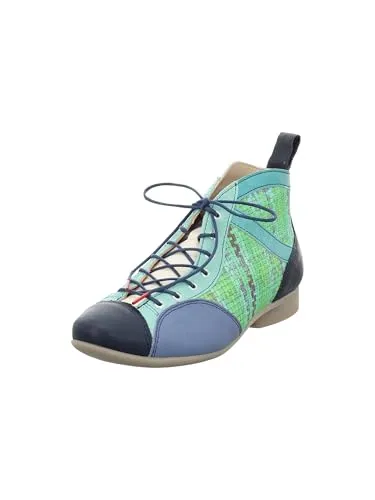 Think Guad-2 Schnürschuhe in Grün - Gr. 38 - Wanderschuhe mit knöchelhohem Design, hervorragendem Sitz und elastischer Naturlatex-Sohle für optimalen Komfort und Stabilität. Ideal für diverse Anlässe und aus hochwertigen, europäischen Materialien gefertigt.