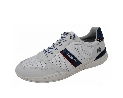 LERROS Schnürschuh Weiß in Größe 46 - Eleganter Schnürschuh in Größe 46, aus strapazierfähigem Synthetikmaterial. Ideal für stilvolle Outfits und den täglichen Einsatz.