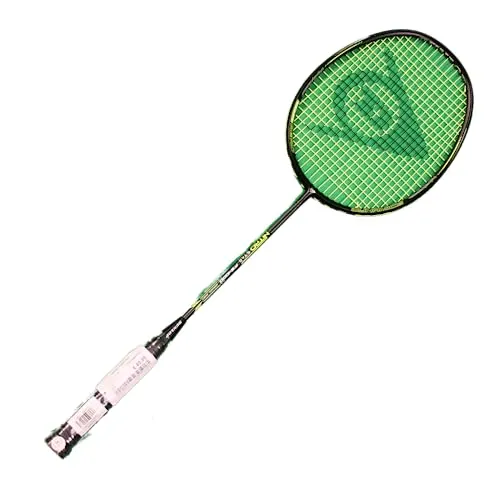 Dunlop Badmintonschläger NITRO-STAR FS-1000 - Badminton, leistungsstarker Schläger in stylischem Schwarz/Gelb für präzise Schläge und optimales Spielgefühl.
