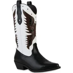 VAN HILL Damen Cowboystiefel von Van Hill