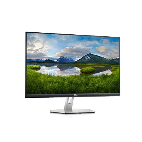Dell S2721H 27 Zoll Full HD Monitor mit integriertem Audio - Genießen Sie klare Bilder mit Full HD 1920x1080 auf diesem 27