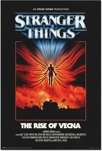 Poster MB 29 - Stranger Things - Staffel 5 - Rise of Vecna - Poster 61x91,5