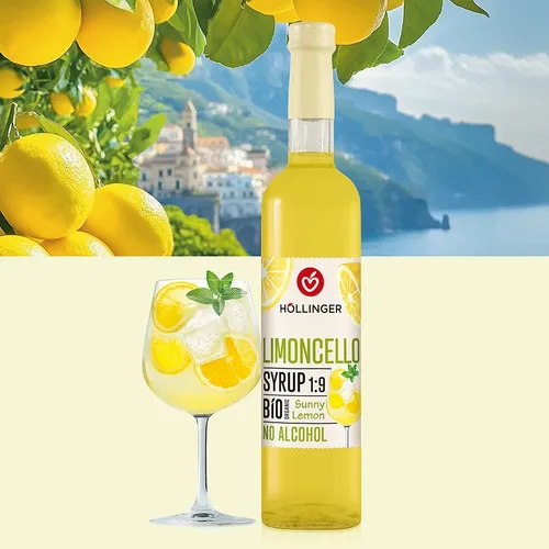 Höllinger Cocktailsirup Limoncello 0,5 L