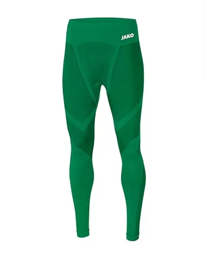 JAKO Herren Komfort 2.0 Long Tight, Sportgrün, XXL EU - Funktionswäsche für Herren & Damen: Nahtlose Thermohose mit optimalem Tragegefühl, ideal für kalte Tage und aktive Bewegungen.
