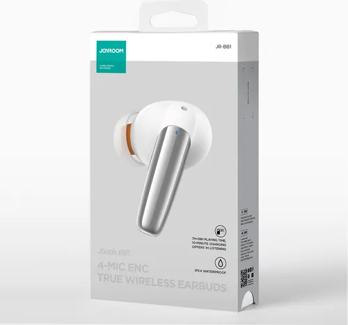 Joyroom JR-BB1 In-Ear Bluetooth 5.3 Kopfhörer Wireless Earbuds ENC Weiß