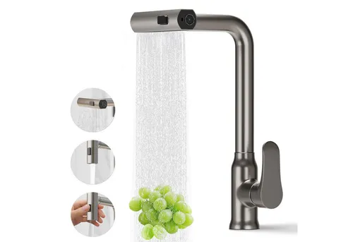 OKWISH Ausziehbarer Küchenarmatur Wasserhahn