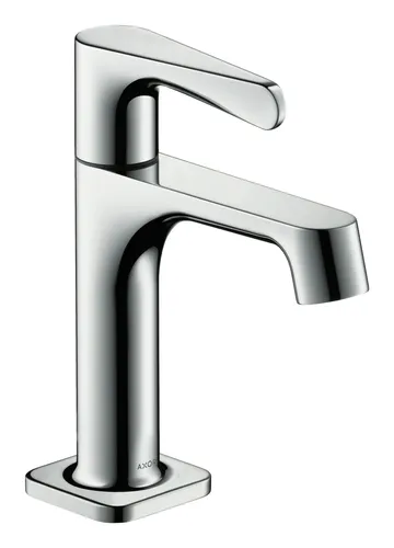 Axor Citterio M Standventil 90 - Edelstahl Optic - Elegante Waschtischarmatur aus Edelstahl, ideal für moderne Badezimmer und sorgt für einen zeitlosen Look.