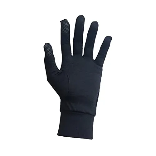 Jasmine Silk Merinohandschuhe mit Thermofutter, für Ski, Fahrrad, Touchscreen-Handschuhe (Medium)