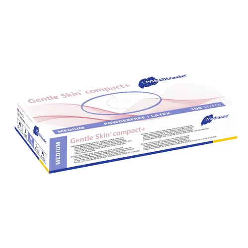 Meditrade Gentle Skin® Latexhandschuhe compact+ Einweghandschuh