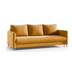 Bettso Schlafsofa Gelb – Stilvolles Sofa mit Schlaffunktion