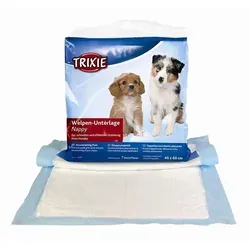 Trixie Welpen-Unterlage Nappy-Stubenrein, 60×90 cm von Trixie