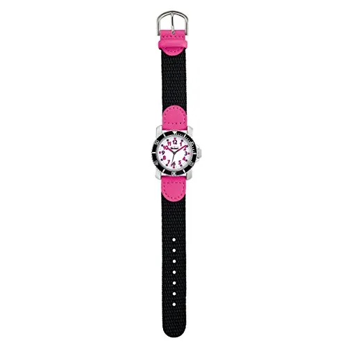 SCOUT Mädchen Analog Quarz Uhr 280377001 - Armbanduhr für Mädchen mit übersichtlichem Zifferblatt, einseitig drehbarem Topring und bis zu 5 bar wasserdicht - ideal für kleine Abenteurer!