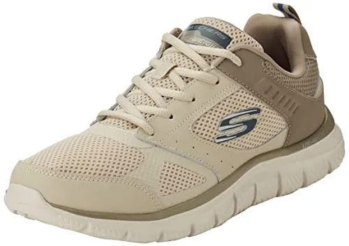 Skechers Track-Syntac 232398-TPE, Mens Sneakers,Sports Shoes, beige, 47,5 EU