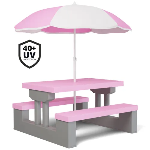 SPIELWERK® Kindersitzgruppe mit Sonnenschirm