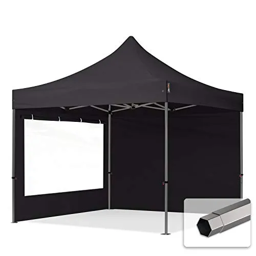 TOOLPORT Faltzelt 3x3m mit 2 Seitenteilen von Toolport