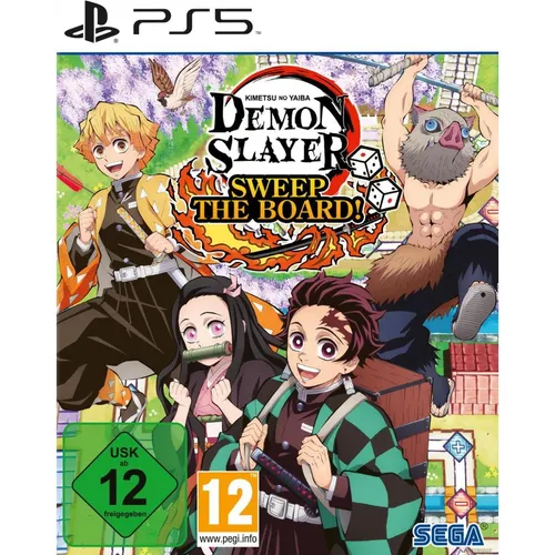 Demon Slayer -Kimetsu no Yaiba- Sweep the Board! (PS5) - Actionreiches Minispiel für PS5, wähle deinen Lieblingsdämonenjäger und kämpfe im Team gegen mächtige Gegner!