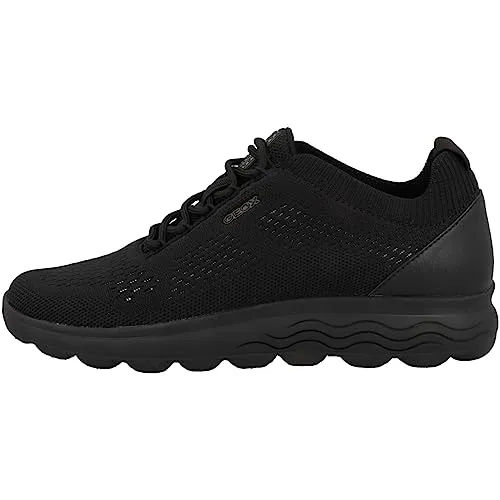 Geox Woman D SPHERICA A Sneaker Black/Black 37_EU