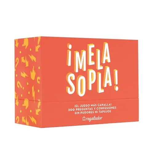 Regalador Me la Sopla Kartenspiel: Das schurkischste Spiel! 200 Fragen und Geständnisse ohne Scham oder Verheimlichung. Perfekt für eine tolle Zeit mit Freunden. Lachen garantiert! (36+)