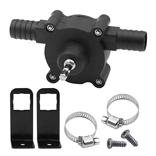 KongLyle Mini-Elektropumpe für Bohrmaschine, Diesel, Öl, Flüssigkeit, Wasser, selbstansaugende Transferpumpen, schnelle Pumpgeschwindigkeit